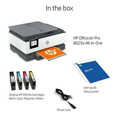 Printers HP OfficeJet Pro 8025e Wireless Color All-in-One Printer Includes 6 Months Of FREE Ink With HP+ (1K7K3A) 11 Printers HP OfficeJet Pro 8025e Wireless Color All-in-One Printer Includes 6 Months Of FREE Ink With HP+ (1K7K3A) - Image 9