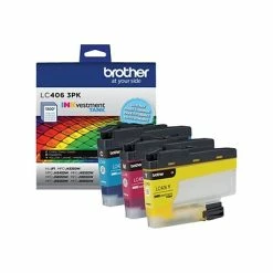 Brother LC4063PKS Cyan/Magenta/Yellow Standard Yield Ink Cartridges, 3/Pack -Avery Shop sp125997872 s7