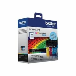 Brother LC4063PKS Cyan/Magenta/Yellow Standard Yield Ink Cartridges, 3/Pack -Avery Shop sp125997873 s7