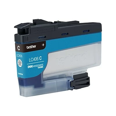 Brother LC406 Cyan Standard Yield Ink Cartridge (LC406CS) 4 Brother LC406 Cyan Standard Yield Ink Cartridge (LC406CS) - Image 2