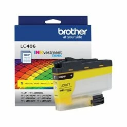 Brother LC406 Yellow Standard Yield Ink Cartridge (LC406YS) -Avery Shop sp125997919 s7