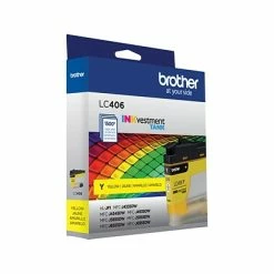 Brother LC406 Yellow Standard Yield Ink Cartridge (LC406YS) -Avery Shop sp125997920 s7