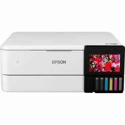 Printers Epson EcoTank Photo ET-8500 Wireless Color All-in-One Inkjet Printer (C11CJ20201)