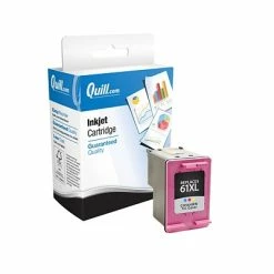 Quill Brand® Remanufactured Tri-Color High Yield Ink Cartridge Replacement For HP 61 (CH564WN) (Lifetime Warranty)