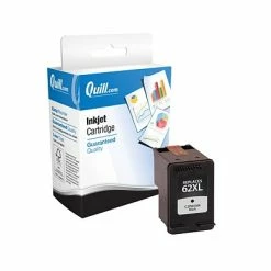 Quill Brand® Remanufactured Black High Yield Ink Cartridge Replacement For HP 62XL (C2P05AN) (Lifetime Warranty)