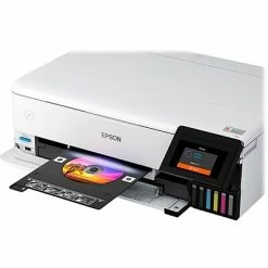 Printers Epson EcoTank Photo ET-8550 Wireless Wide Format Color All-In-One Inkjet Printer (C11CJ21201) -Avery Shop sp143470377 s7