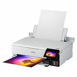 Printers Epson EcoTank Photo ET-8550 Wireless Wide Format Color All-In-One Inkjet Printer (C11CJ21201) -Avery Shop sp143470379 s7