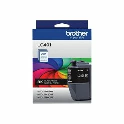Brother LC401 Black Standard Yield Ink Cartridge (LC401BKS)