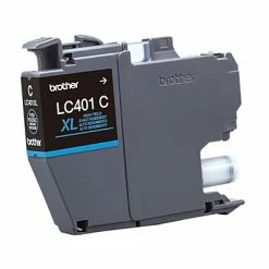 Brother LC401 Cyan High Yield Ink Cartridge (LC401XLCS)
