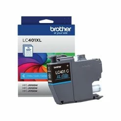 Brother LC401 Cyan High Yield Ink Cartridge (LC401XLCS) -Avery Shop sp149999408 s7