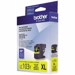 Brother LC103Y Yellow High Yield Ink Cartridge (LC103YS) -Avery Shop sp163288758 s7