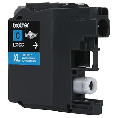 Brother LC103C Cyan High Yield Ink Cartridge (LC103CS) 9 Brother LC103C Cyan High Yield Ink Cartridge (LC103CS) - Image 7