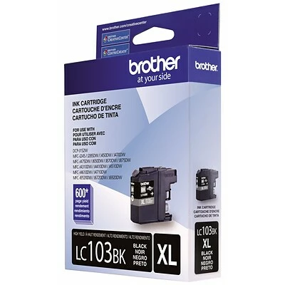 Brother LC103 Black High Yield Ink Cartridge (LC103BKS) 6 Brother LC103 Black High Yield Ink Cartridge (LC103BKS) - Image 4