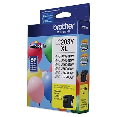 Brother LC203YS Yellow High Yield Ink Cartridge (LC203YS) 10 Brother LC203YS Yellow High Yield Ink Cartridge (LC203YS) - Image 8