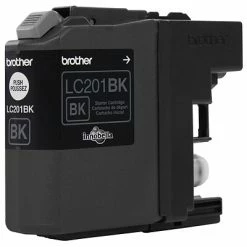 Brother LC201BKS Black Standard Yield Ink Cartridge (LC201BKS) -Avery Shop sp163288846 s7