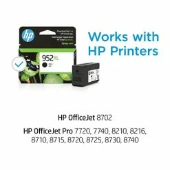 HP 952XL Black High Yield Ink Cartridge (F6U19AN#140), Print Up To 2000 Pages -Avery Shop sp164136817 s7