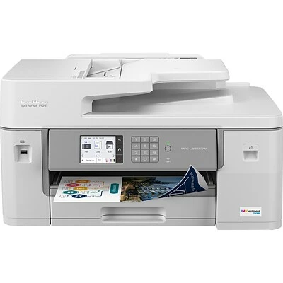Printers Brother INKvestment Tank MFC-J6555DW Wireless Color All-in-One Printer 3 Printers Brother INKvestment Tank MFC-J6555DW Wireless Color All-in-One Printer