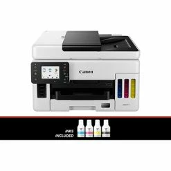 Printers Canon MegaTank MAXIFY GX6021 Wireless Color All-in-One Inkjet Printer (4470C037) -Avery Shop sp168851466 s7