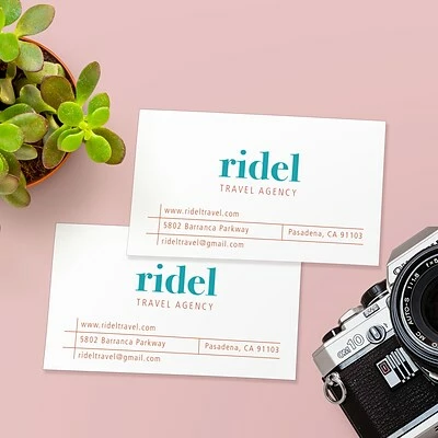 Avery® Business Cards For Inkjet Printers Avery Inkjet Business Cards, 3.5"W X 2"L, Matte White 250/Pack (8371) 3 Avery® Business Cards For Inkjet Printers Avery Inkjet Business Cards, 3.5"W X 2"L, Matte White 250/Pack (8371) - Image 2