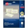 Avery® Business Cards For Inkjet Printers Avery Business Cards, 3.5" X 2", Matte, Ivory, 250/Pack (8376) 2 Avery® Business Cards For Inkjet Printers Avery Business Cards, 3.5" X 2", Matte, Ivory, 250/Pack (8376) -Avery Shop sp170736716 s7