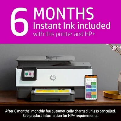 Printers HP OfficeJet Pro 8025e Wireless Color All-in-One Printer Includes 6 Months Of FREE Ink With HP+ (1K7K3A) 4 Printers HP OfficeJet Pro 8025e Wireless Color All-in-One Printer Includes 6 Months Of FREE Ink With HP+ (1K7K3A) - Image 2