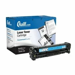 Quill Brand® Remanufactured Cyan Standard Yield Toner Cartridge Replacement For HP 305A (CE411A) (Lifetime Warranty)