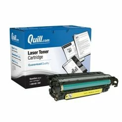 Quill Brand® Remanufactured Yellow Standard Yield Toner Cartridge Replacement For HP 507A (CE402A) (Lifetime Warranty)