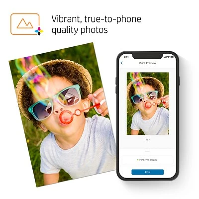 Printers HP ENVY Inspire 7255e Wireless Color All-in-One Inkjet Printer Includes 6 Months Of FREE Ink With HP+ (1W2Y9A#B1H) 7 Printers HP ENVY Inspire 7255e Wireless Color All-in-One Inkjet Printer Includes 6 Months Of FREE Ink With HP+ (1W2Y9A#B1H) - Image 5