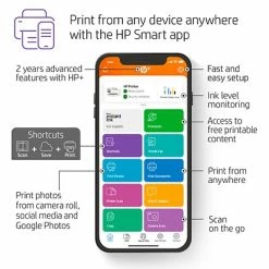 Printers HP ENVY Inspire 7955e Wireless Color All-in-One Inkjet Printer Includes 6 Months Of FREE Ink With HP+ (1W2Y8A) -Avery Shop sp178163719 s7