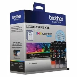 Brother LC3033 Cyan/Magenta/Yellow Super High Yield Ink Tank Cartridge, 3/Pack -Avery Shop sp24159373 s7