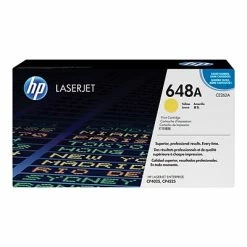 HP 648A Yellow Standard Yield Toner Cartridge (CE262A)