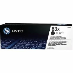 HP 83X Black High Yield Toner Cartridge (CF283X)