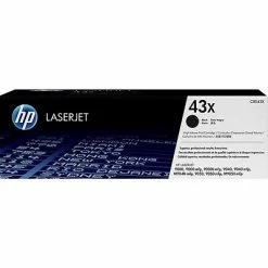 HP 43X Black High Yield Toner Cartridge