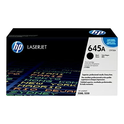 Canon HP 645A Black Standard Yield Toner Cartridge (C9730A) 3 Canon HP 645A Black Standard Yield Toner Cartridge (C9730A)