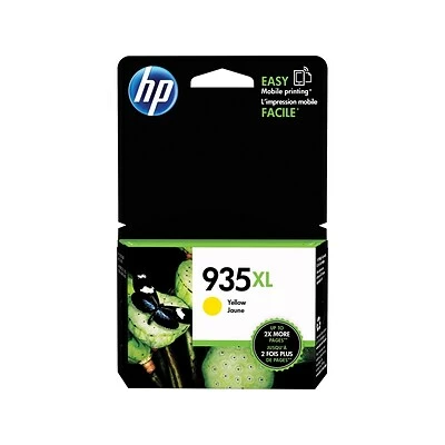 HP 935XL Yellow High Yield Ink Cartridge (C2P26AN#140) 3 HP 935XL Yellow High Yield Ink Cartridge (C2P26AN#140)