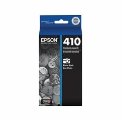 Epson T410 Photo Black Standard Yield Ink Cartridge (T410120S)