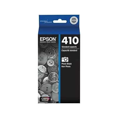 Epson T410 Photo Black Standard Yield Ink Cartridge (T410120S) 3 Epson T410 Photo Black Standard Yield Ink Cartridge (T410120S)