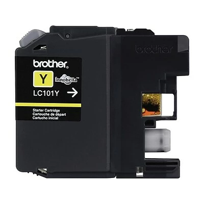 Brother LC101Y Yellow Standard Yield Ink Cartridge 3 Brother LC101Y Yellow Standard Yield Ink Cartridge