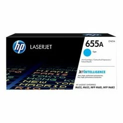 HP 655A Cyan Standard Yield Toner Cartridge (CF451A)