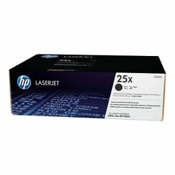 HP 25X Black High Yield Toner Cartridge