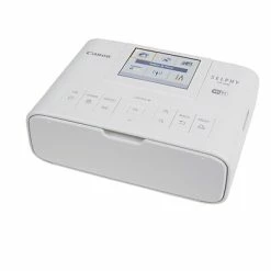 Printers Canon SELPHY USB & Wireless Color Dye-Sublimation Print Only Printer, White (CP1300W)