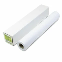 HP Wide Format Paper Designjet Universal Bond Paper, 21 Lbs., 4.2 Mil, 24" X150 Ft., White, 1/Roll (HEWQ1396A)