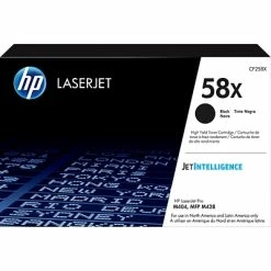 HP 58X Black High Yield Toner Cartridge (CF258X), Print Up To 10000 Pages