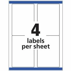 Avery Laser/InkJet Shipping Labels, Sure Feed Technology, Permanent Adhesive, 3-1/2” X 5”, 1000 Labels Per Pack (95935) -Avery Shop sp57018994 s7
