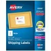 Avery Laser/InkJet Shipping Labels, Sure Feed Technology, Permanent Adhesive, 3-1/3" X 4", 1500 Labels Per Pack (95940) -Avery Shop sp57019578 s7