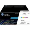 HP 508A Cyan/Magenta/Yellow Standard Yield Toner Cartridge, 3/Pack (CF360AM) -Avery Shop sp58194701 s7