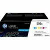 HP 202X Cyan/Magenta/Yellow High Yield Toner Cartridge, 3/Pack (CF500XM) 1 HP 202X Cyan/Magenta/Yellow High Yield Toner Cartridge, 3/Pack (CF500XM) -Avery Shop sp59580841 s7