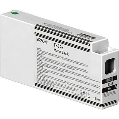 Epson T834 Black Matte Standard Yield Ink Cartridge 3 Epson T834 Black Matte Standard Yield Ink Cartridge