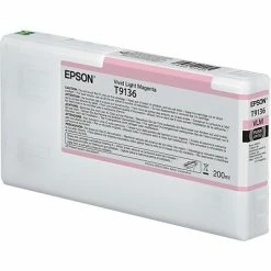 Epson T913 Vivid Light Magenta Standard Yield Ink Cartridge (T913600)