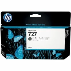 HP 727 Black Matte Standard Yield Ink Cartridge (C1Q12A)